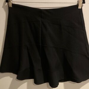 LOFT Black Skater Skirt